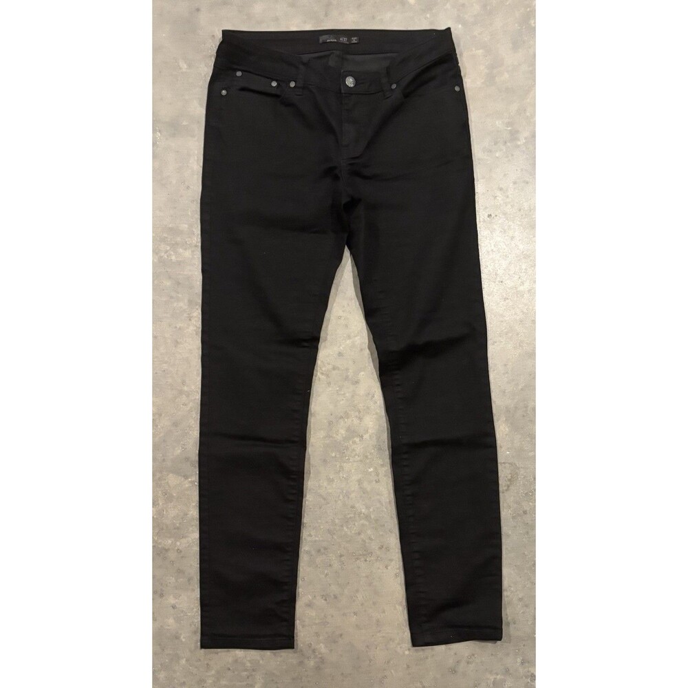 Prana Womens Pants Size 4 / 27 Mid Rise Jean Regular Inseam 31" Black
